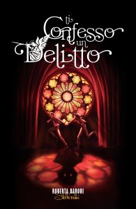 Copertina Ti confesso un delitto, illustrazione di Giulia Fontana, progetto grafico Giampiero Neri