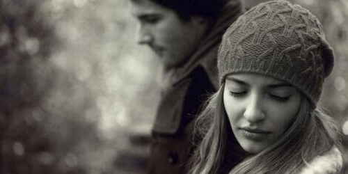 immagine di una coppia fine di un amore