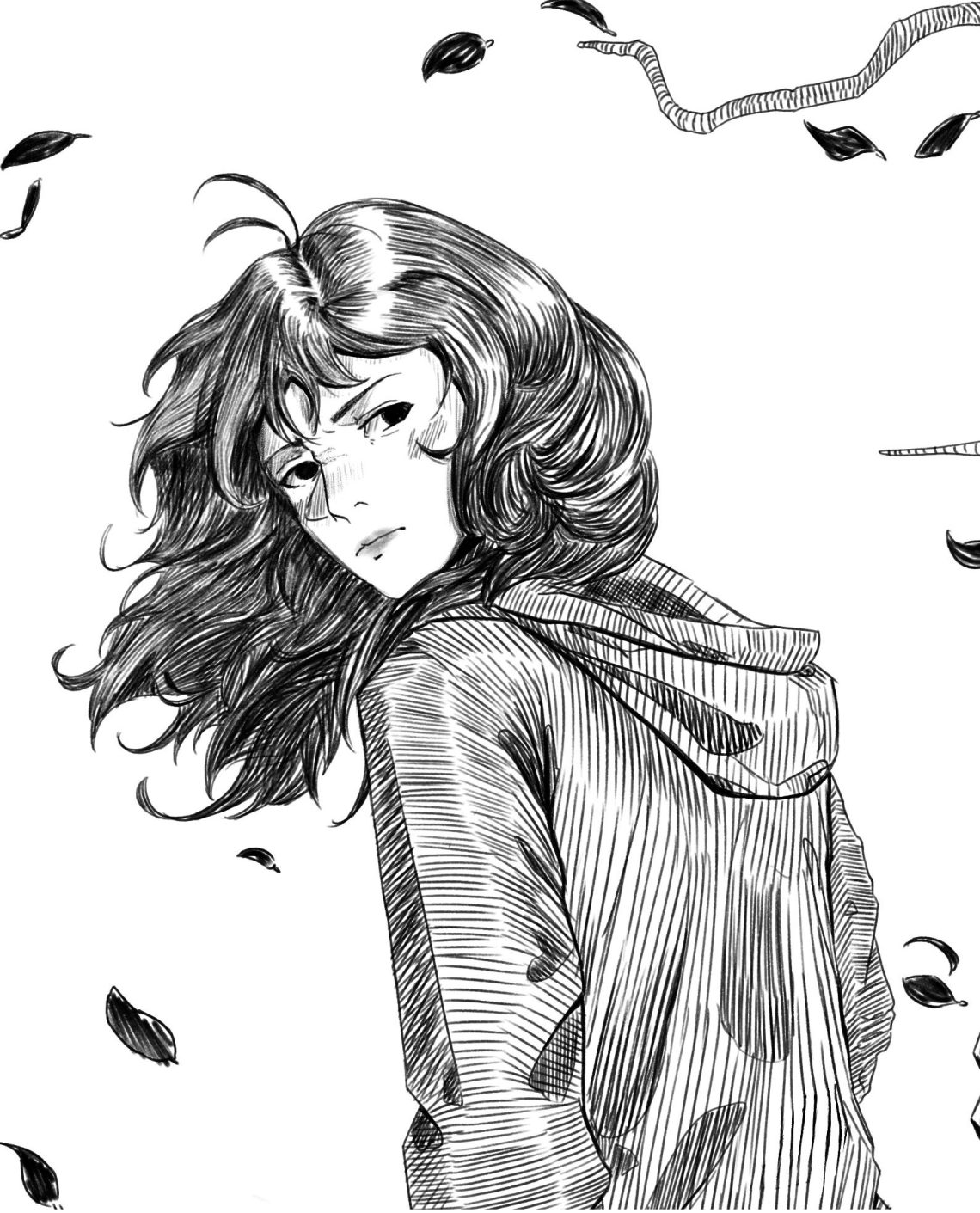 Disegno di Nicole, la protagonista del libro